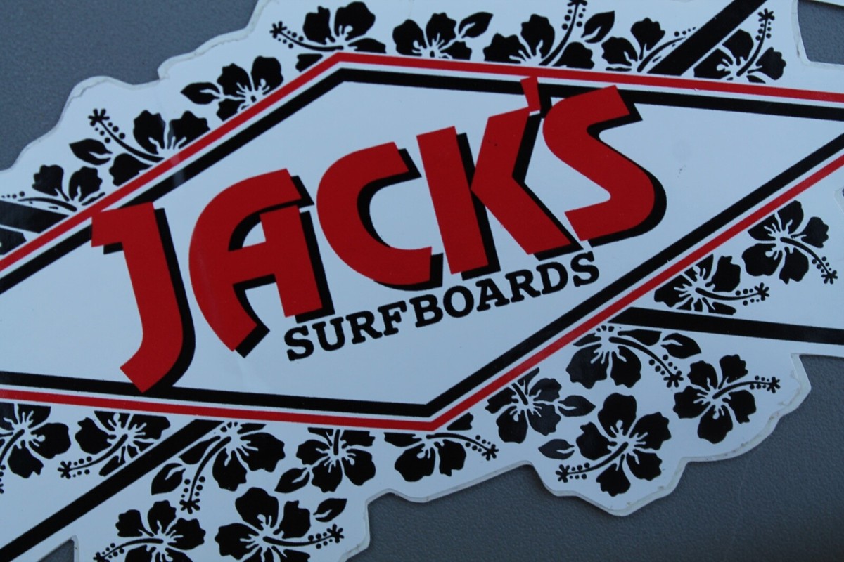 Jack's Surf Shop Surfboards Aloha Flower Diamond OG V59C Vintage