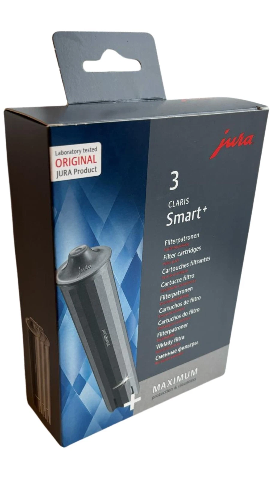 Jura Claris Smart+ Filter Cartridge Set of 3 | 24233, 71794 Duty Free