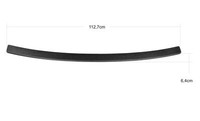 OmniPower® Ladekantenschutz Schwarz FüR Peugeot 3008 SUV Typ: 2016-