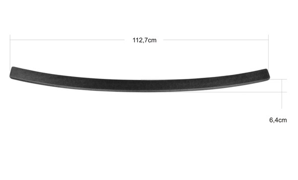 OmniPower® Ladekantenschutz Schwarz FüR Peugeot 3008 SUV Typ: 2016--image