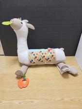 FisherPrice Grow With Me Tummy Time Plush Llama