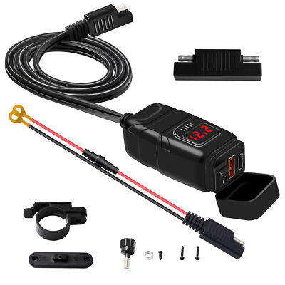 Motorcycle USB  Type-c    QC3.0 with B0D7