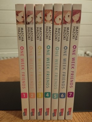 One Week Friends Manga 1-7 komplette Reihe, Carlsen Manga