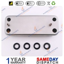 Baxi Combi 105 105HE & Instant 105 A DHW Heat Exchanger 16 Plates 248048 7225723
