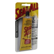2 oz Seal-ALL Quick Set Clear Contact Gas  Oil-Resistant Automotive Adhesive