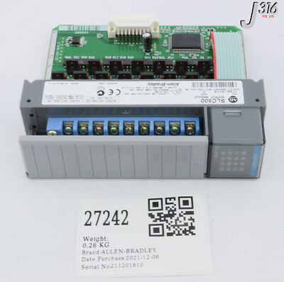 h。 27242 ALLEN-BRADLEY SLC500 OUTPUT MODULE, DC-SINK 1746-OV16 | eBay