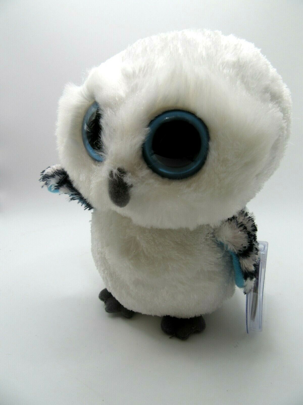 TY BEANIE BOOS - SPELLS - OWL - 360789 -  MAUVE TAG - MINT CONDITION