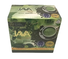JAVA Instant Green Coffee Moringa & Other Ingredients Powder Drink Mix Mild