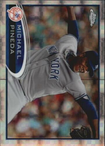2012 Topps Chrome X-Fractors #7 Michael Pineda MARINERS