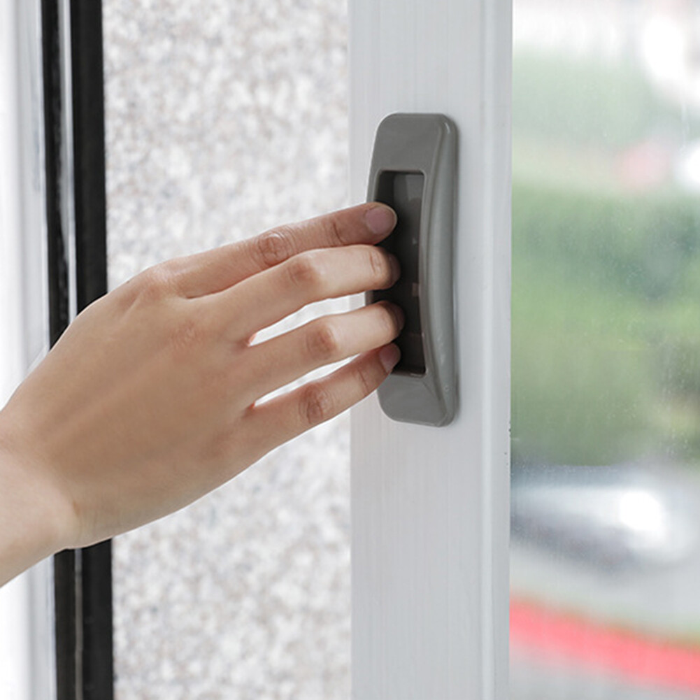 2pcs Selfadhesive Door Handle Glass Window Drawer Handles