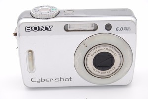 Sony Cyber Shot Dsc S500 6 0 Mp 3x Numerique Camera Argent Ebay