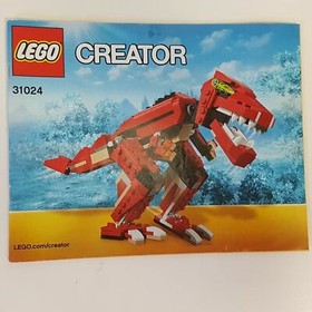 INSTRUCTION MANUALS Lego Creator Roaring Power Car Plane T-Rex 31024 BOOKLETS