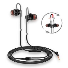 HIFI Super Bass Headset 3.5mm In-Ear Earphone Stereo Earbuds Headphone Wired Mic