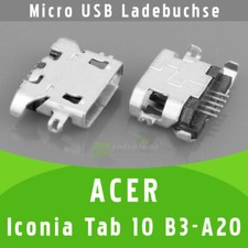 ✅ Acer Iconia One 10 B3-A20 Micro USB DC Femmina Connettore di Ricarica Presa di Alimentazione
