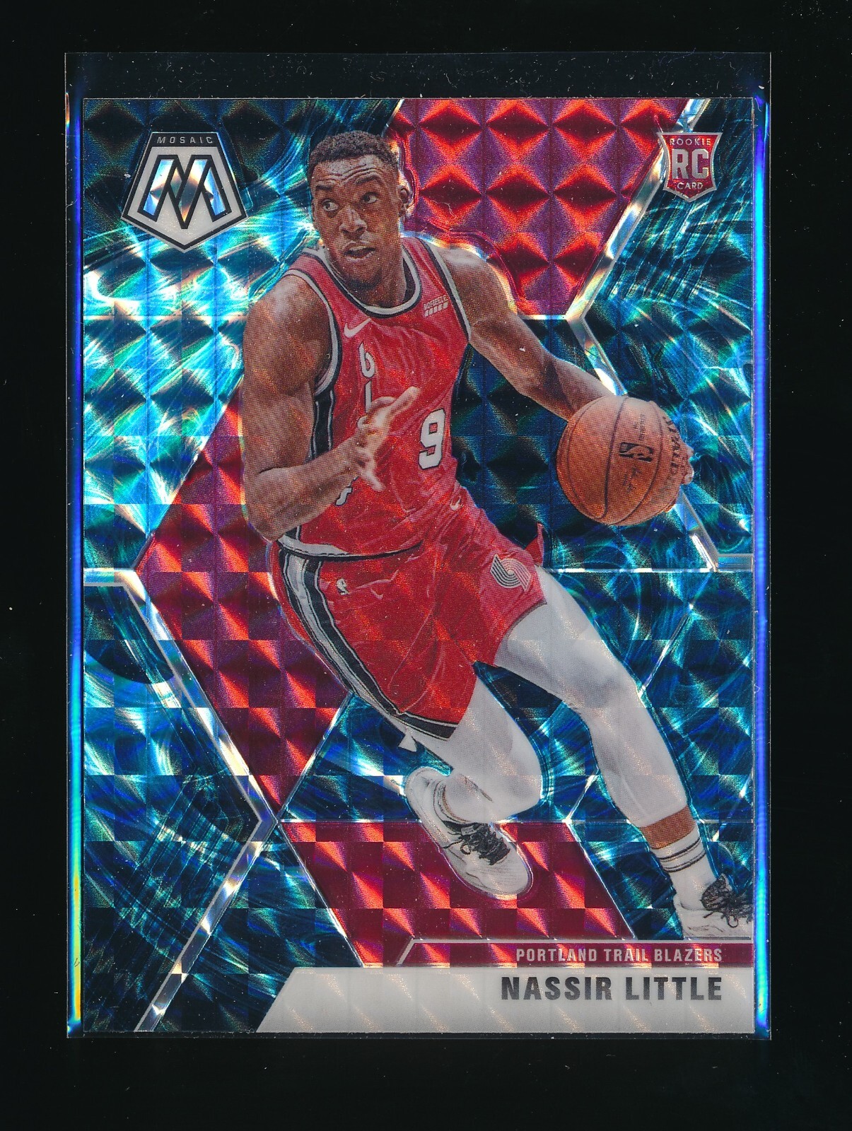 NASSIR LITTLE 2019-20 PANINI MOSAIC MOSAIC GENESIS #247 *PORTLAND TRAIL BLAZERS*