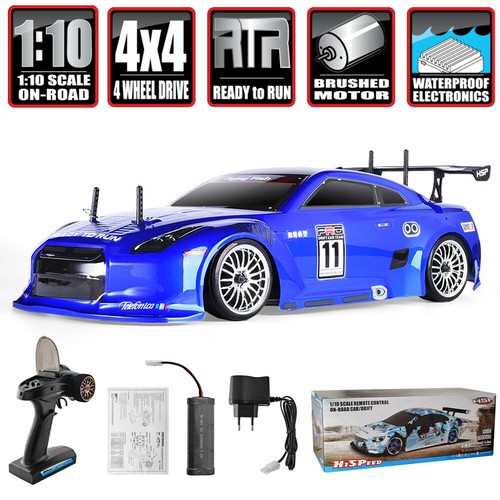 HSP 94123 Racing Drift RC Blue Car 4wd 