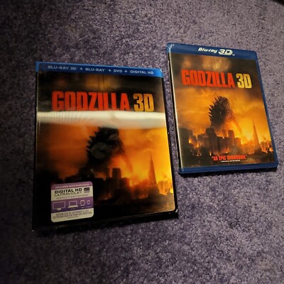 Godzilla (Blu-ray/DVD, 2014, Includes Digital Copy Ultraviolet 3D)