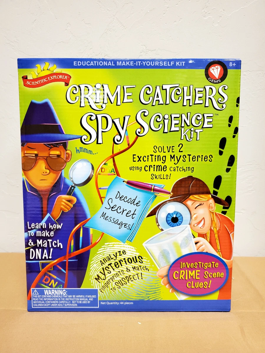 Scientific explorer crime sales catchers spy science kit