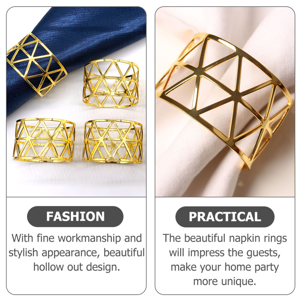 gold napkin rings Modern Napkin Rings Napkin Rings Holder for Dinning