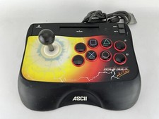 RARO ASCII Arcade Stick Justice Fightstick palanca óptica Playstation PS1 PS2