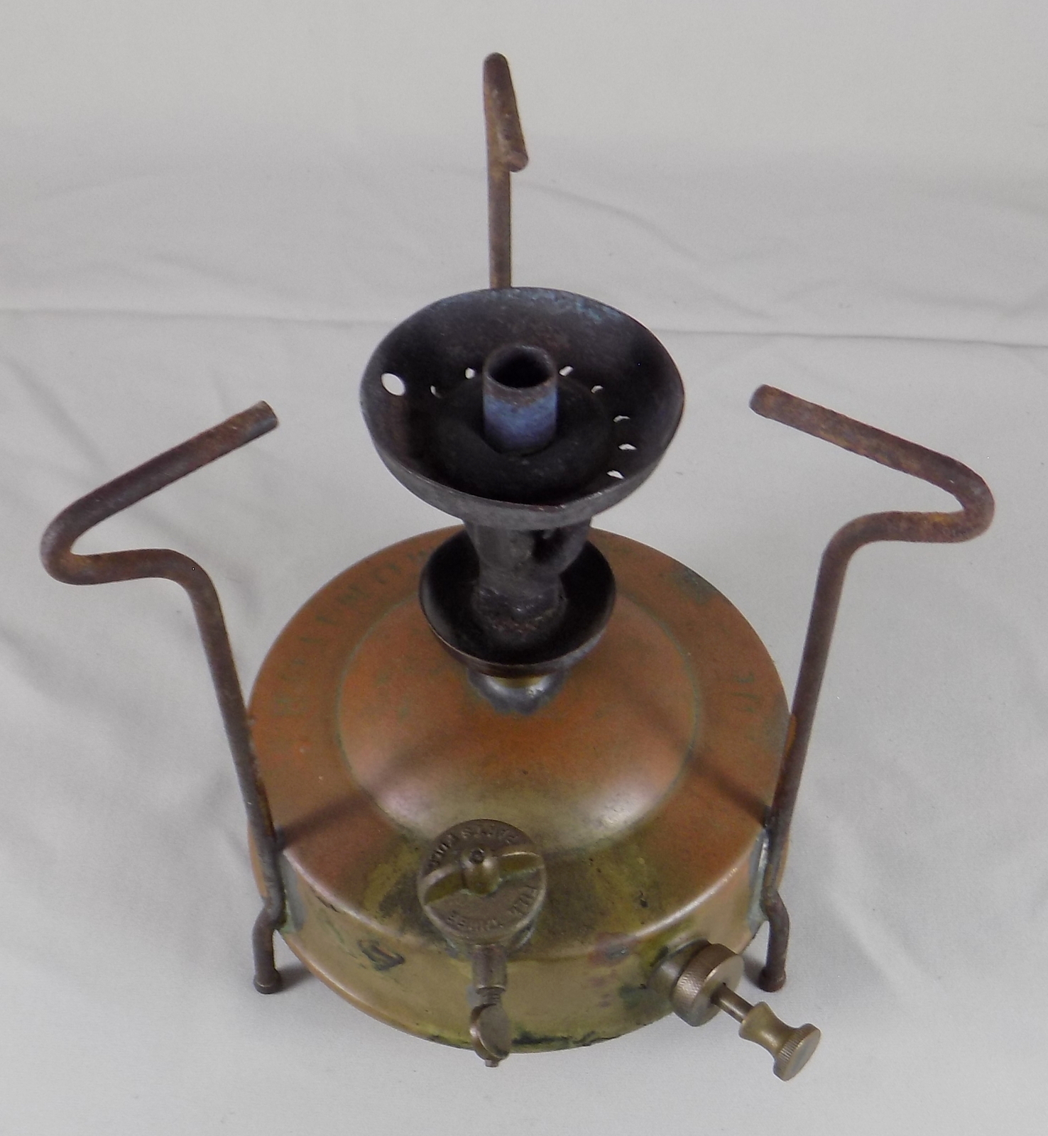 VINTAGE BRASS MONITOR PARAFFIN CAMPING STOVE SPARES OR REPAIR eBay