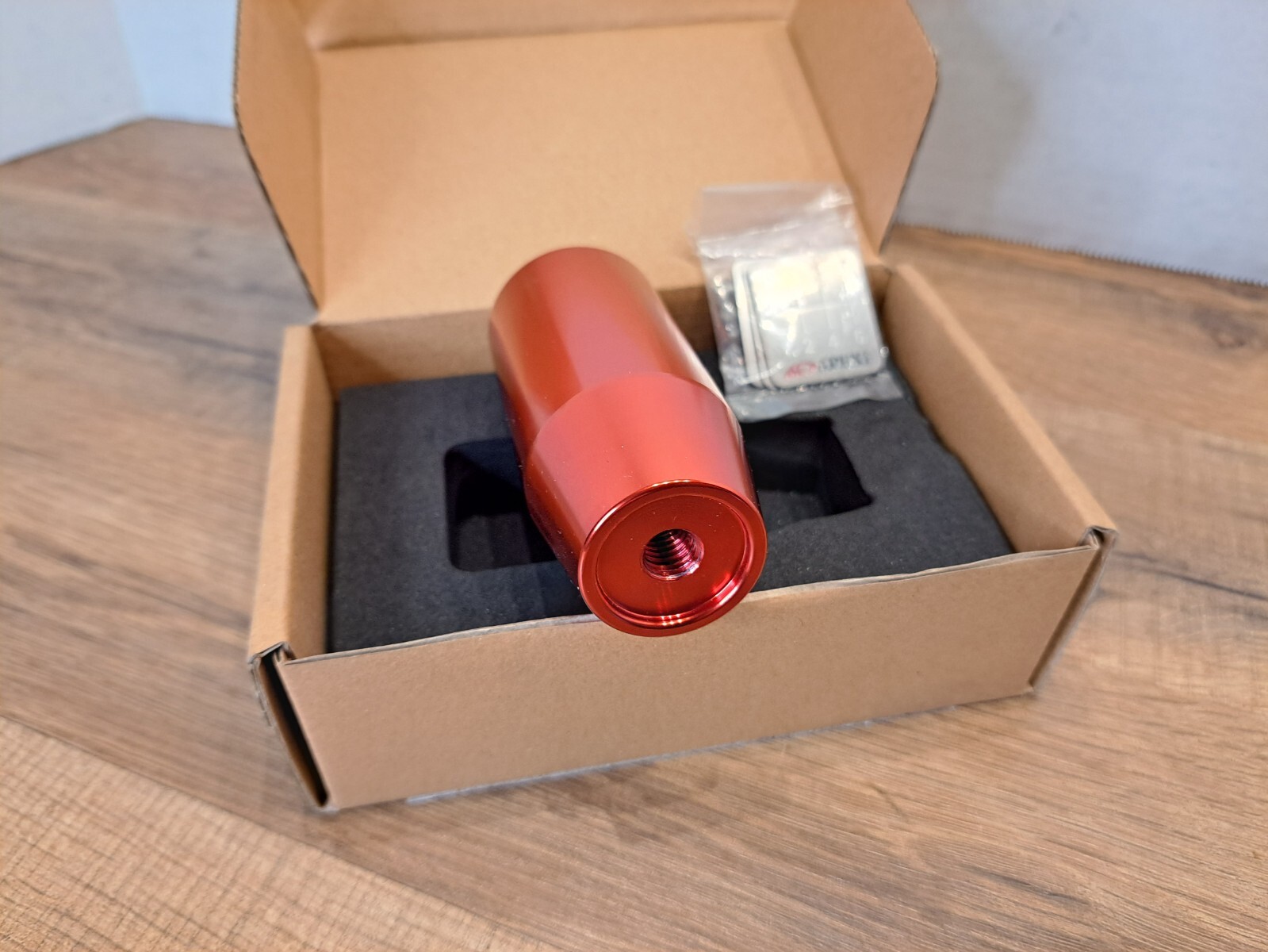 Apexi JDM N1 Aluminum Shift Knob M12 x P1.25mm Time Attack Red 9.5oz