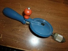 Vintage Stanley H1214A Manual/Hand Drill (eggbeater style) - MADE IN USA