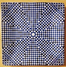 TAJMOUATI MAROC MAROCCAN DESIGN VINTAGE VIDE POCHE PORCELAINE TBE!!