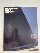 1990 Saab 9000 Series ~ Sales Brochure ~ Showroom Pamphlet ~ Nice Condition