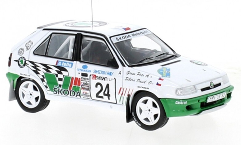 Skoda Felicia Kit Car #24 Rallye de Suède 1995 IXO 1/43 miniature de collection