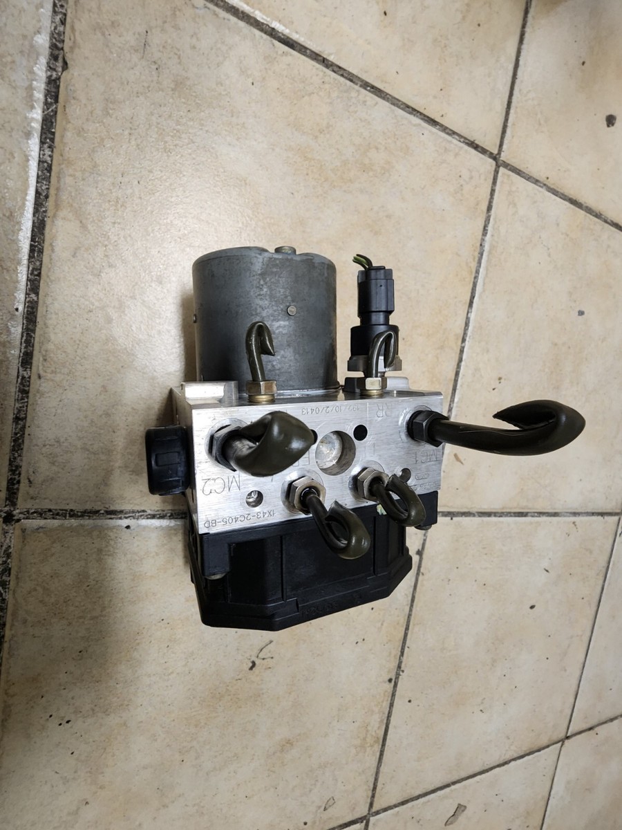 アン 2001 2006 JAGUAR X-TYPE ABS MODULE WITH PUMP 1X432C405BD
