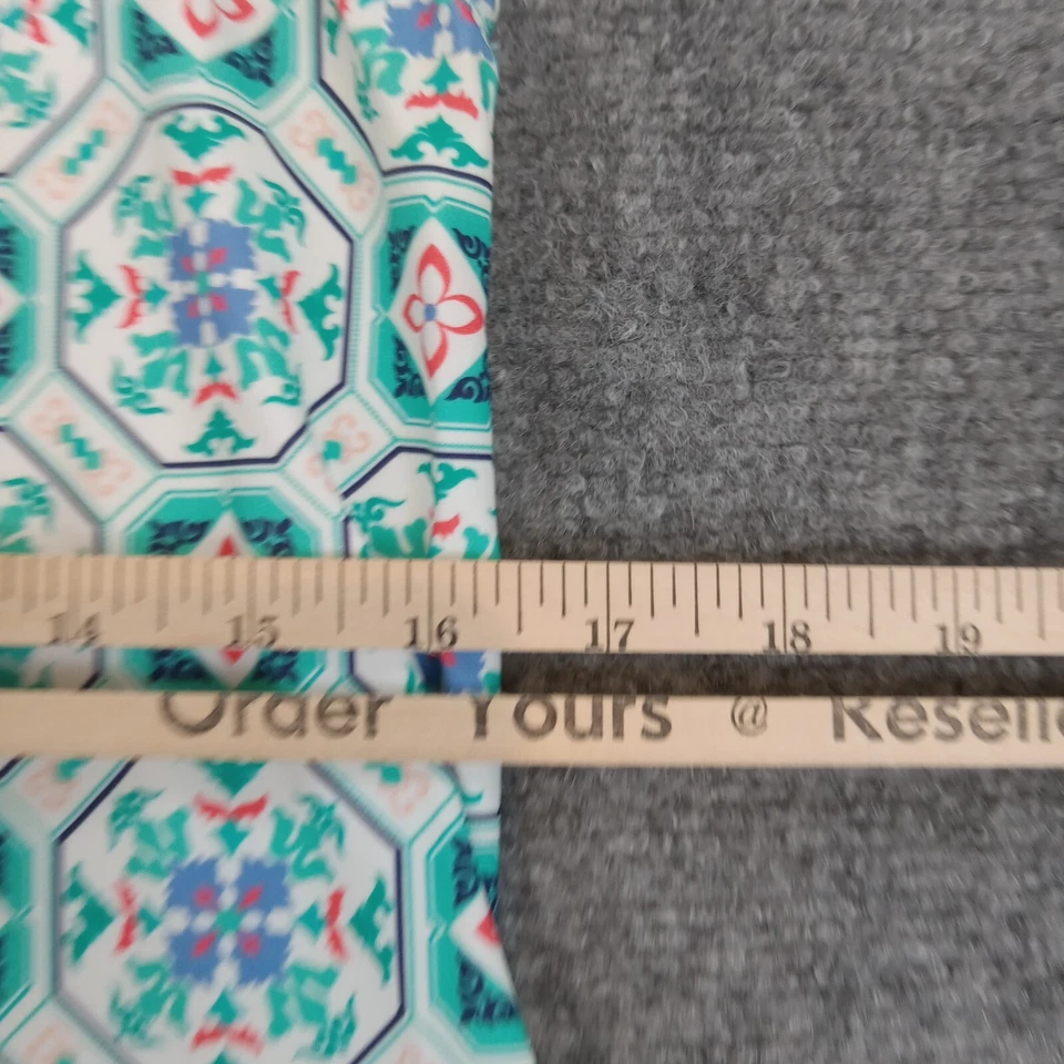 Vestido recto Aqua Et Sol para mujer pequeño verde sin mangas elegante sin mangas elástico Foto 4 de 4