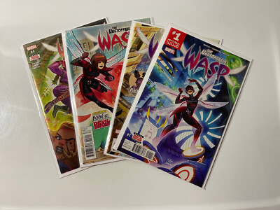 Unstoppable Wasp 1-4 Lot Marvel Comics 2017 Moon Girl Ant Man 1st App G.I.R.L