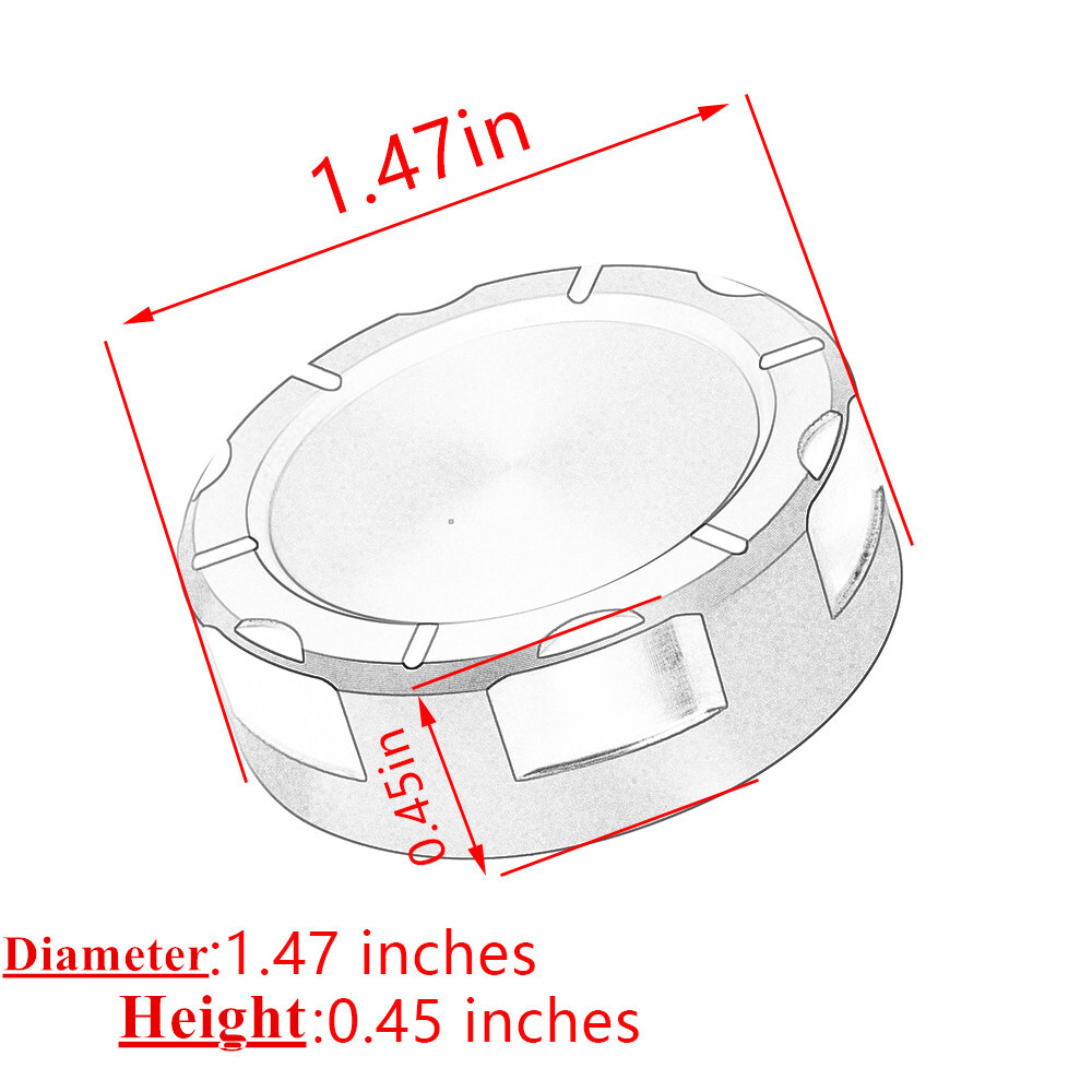 3D CNC Rear Brake Fluid Oil Cap Cover For HONDA CR 80R/85R CR125R