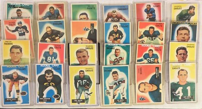 1955 Bowman NFL Football, St. Clair, Konz, Renfro, Rookie, HOF - YOU CHOOSE Card