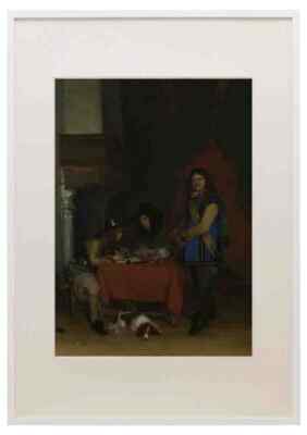 Gerard Ter Borch An Officer Dictating A Letter A3 A4 Framed Print Picture