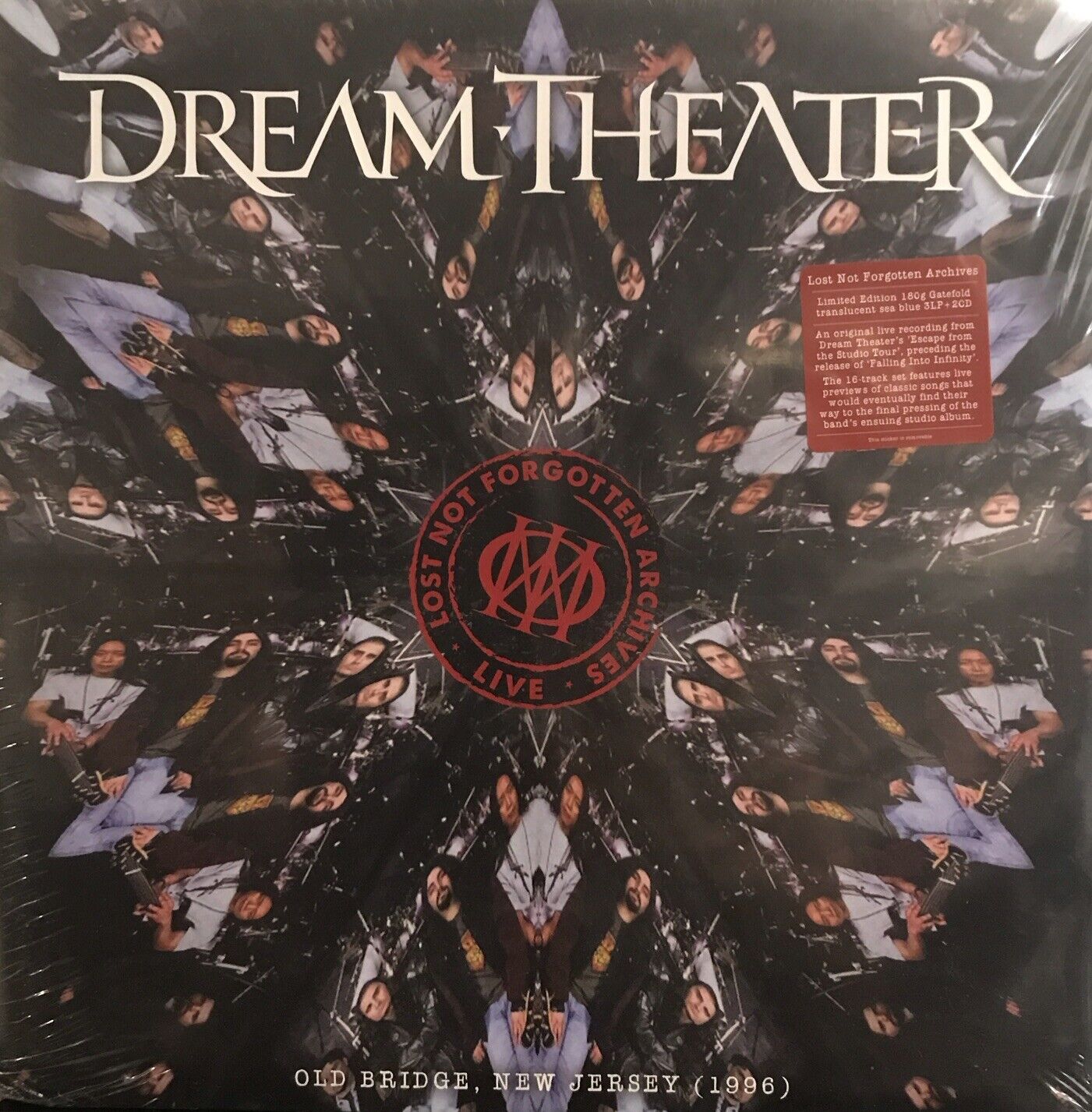 Dream Theater – Old Bridge, New Jersey LP 1996 Inside Out [Blue] [Sealed] w/ CDs