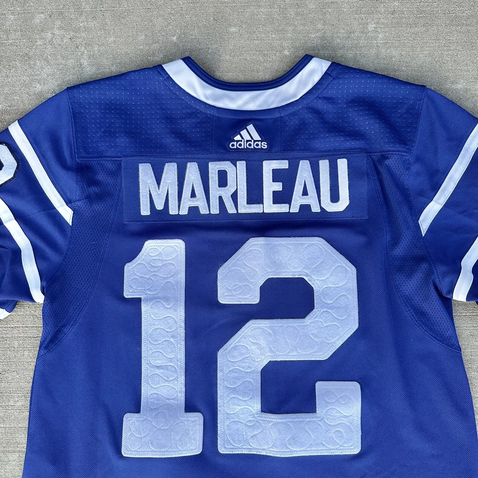 Camiseta de hóquei Patrick Marleau Toronto Maple Leafs Arenas Adidas tamanho 54 GG - Imagem 4 de 4