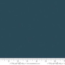 Moda 100 Cotton Bella Solids - 464 Deep Sea Blue