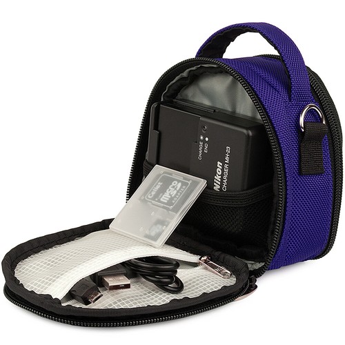 VanGoddy Small Padded Compact Camera Case Shoulder Bag For Sony ZV-1 / RX100 VII - Picture 14 of 52