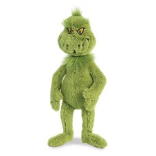 Aurora Whimsical Dr Seuss Grinch Stuffed Animal Officially Licensed Plush