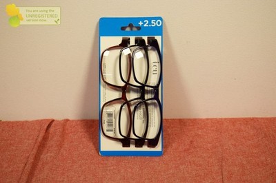 ICU Eyewear Traditional +2.50- 3pk
