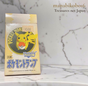 Pokemon yellow Pikachu playing cards Poker Deck Ver 1998 Nintendo Japan