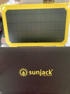 SunJack – 25 Watt Foldable Solar Panel, ETFE Monocrystalline Portable