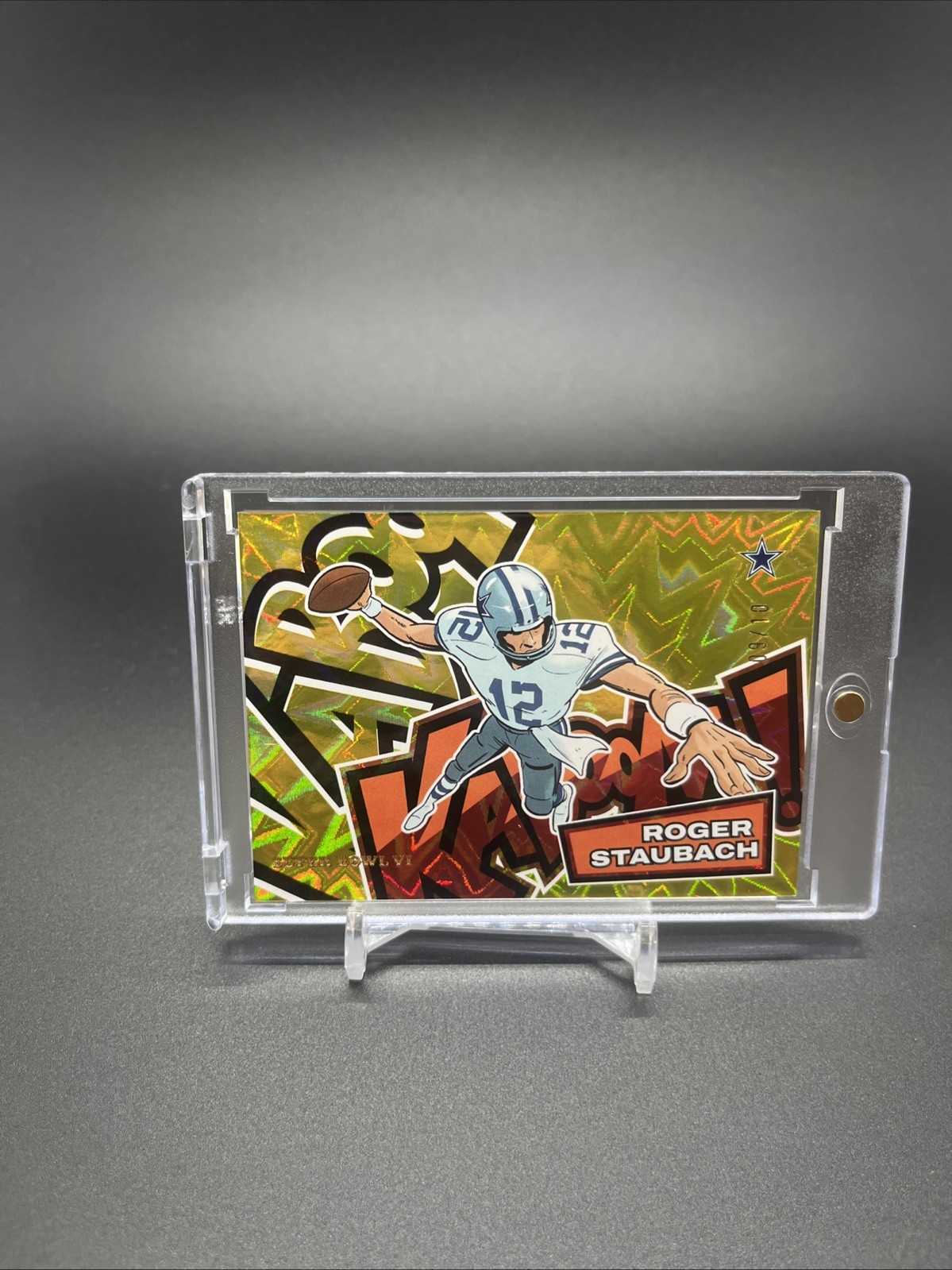 2025 Panini Absolute Roger Staubach Kaboom Gold /10 Cowboys #8