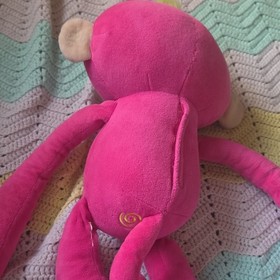 Fingerlings Talking Monkey Plush Pink/Beige Untested READ DESCRIPTION