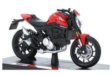Maisto 20131 Ducati Monster rot Maßstab 1:18 Motorrad