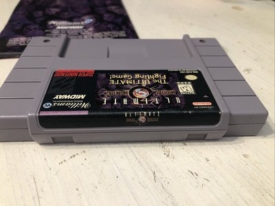 Ultimate Mortal Kombat 3 Super Nintendo, SNES Complete CIB
