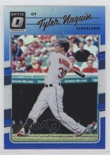 2017 Panini Donruss Optic Blue Prizm 77/149 Tyler Naquin #91 ly9