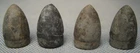 4 Dug Civil War .31 cal. Colt Bullets from New Orleans Privy